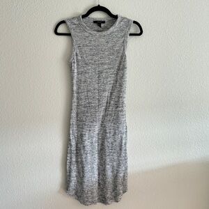 Forever 21 Grey Bodycon Tank Midi Dress size Small